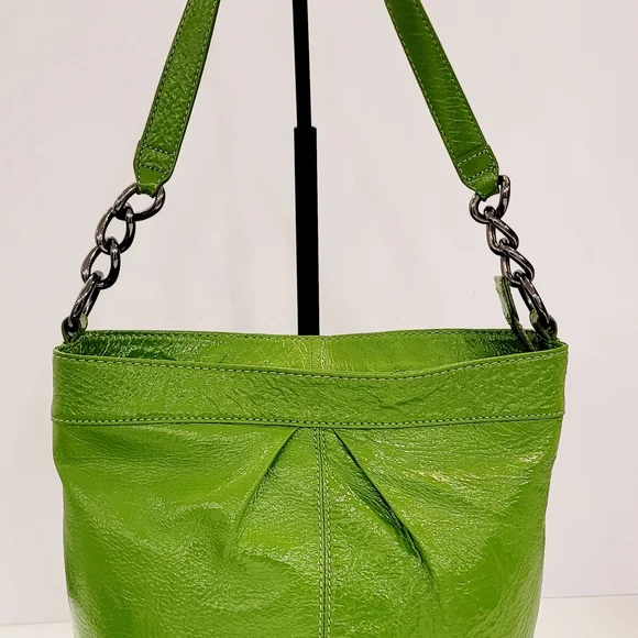 HOBO International Lime Green Patent Leather - Picture 3 of 9